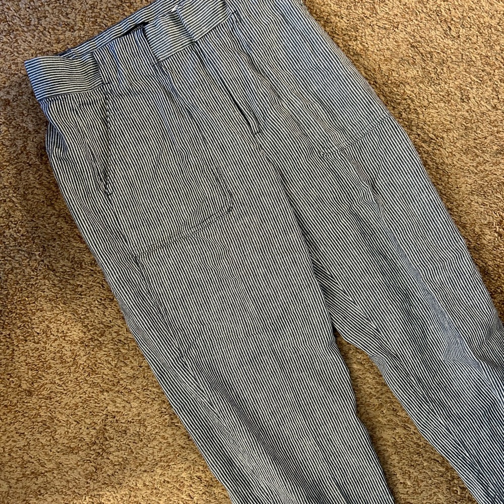 Banana Republic striped woman’s pant.